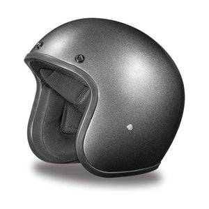 D.O.T. Daytona Cruiser- Gun Metal Grey Metallic by Daytona Helmets Open Face Helmet Daytona Helmets