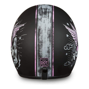 D.O.T. Daytona Cruiser- W/ Gone Bad by Daytona Helmets Open Face Helmet Daytona Helmets