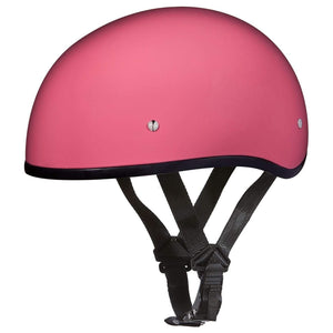 D.O.T. Daytona Skull Cap W/O Visor by Daytona Helmets D1-DNS-2XS Half Helmet 817920023152 Daytona Helmets 2XS / Gloss Pink