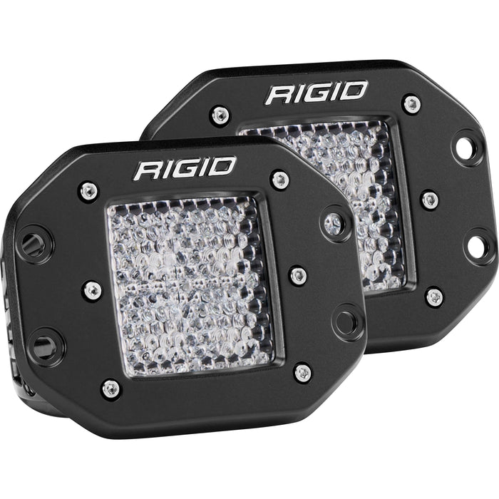 D-Series Pro Diffused Flush Mount Light Pair by Rigid