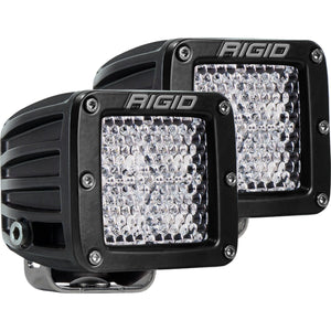 D-Series Pro Diffused Standard Mount Light Pair by Rigid 202513 Fog / Spot Light 652-202513 Western Powersports