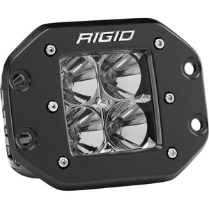 D-Series Pro Flood Flush Mount Light by Rigid 211113 Flood Light 652-211113 Western Powersports