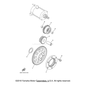 Damper Assembly by Yamaha 1S3-15560-01-00 OEM Hardware 1S3-15560-01-00 Off Road Express