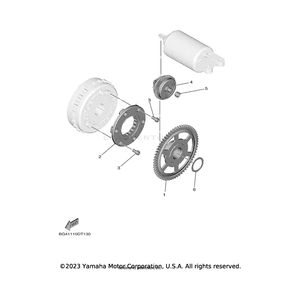 Damper Assembly by Yamaha BG4-15560-00-00 OEM Hardware BG4-15560-00-00 Off Road Express