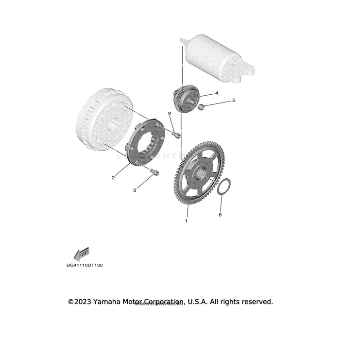 Damper Assembly by Yamaha