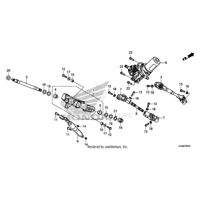 Damper Assembly, Steering by Honda