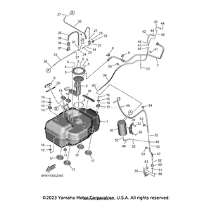 Damper, Locating 1 by Yamaha 2HC-F4181-00-00 OEM Hardware 2HC-F4181-00-00 Off Road Express