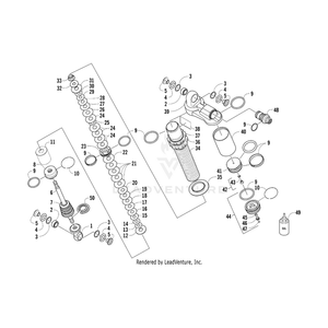 Damping Adjust-Assy By Arctic Cat 0403-380 OEM Hardware 0403-380 Off Road Express