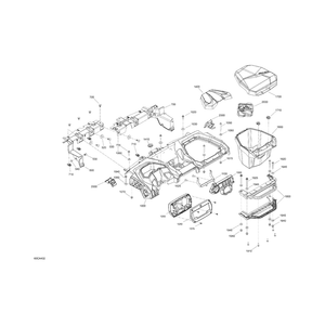 DashBoard Assy by Can-Am 715006791 OEM Hardware 715006791 Off Road Express Peach St