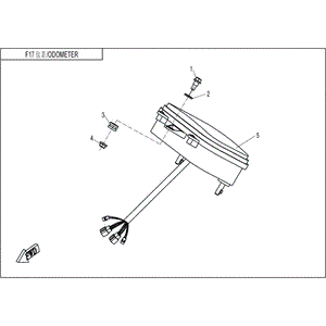 Dashboard by CF Moto 7030-170200 OEM Hardware 7030-170200 Northstar Polaris