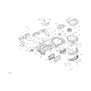 Dashboard Kit by Can-Am 715007630 OEM Hardware 715007630 Off Road Express Peach St