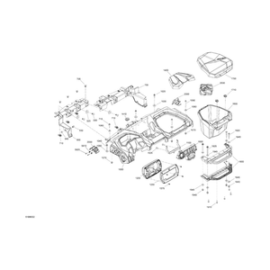 Dashboard Kit by Can-Am 715008528 OEM Hardware 715008528 Off Road Express Peach St