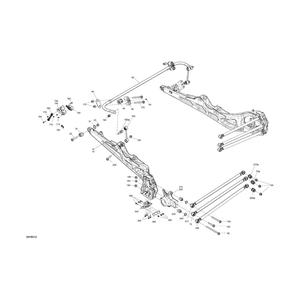 Dazzling Blue, LH Rear Suspension Arm by Can-Am 706004607 OEM Hardware 706004607 Off Road Express Peach St