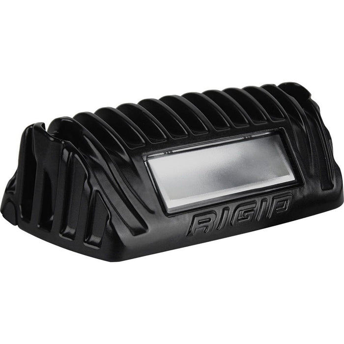 Dc Scene 1"X2" Light Black W/Amber Leds by Rigid