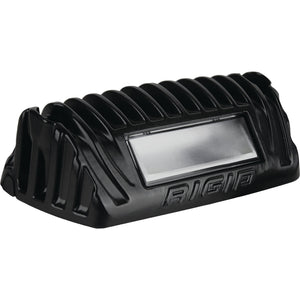 Dc Scene 1"X2" Light Black W/White Leds by Rigid 86610 Fog / Spot Light 652-86610 Western Powersports