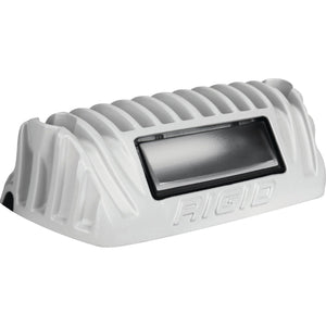 Dc Scene 1"X2" Light White W/White Leds by Rigid 86620 Fog / Spot Light 652-86620 Western Powersports