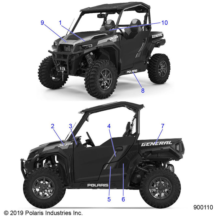 Decal-Body,Lower,Mid,Lh by Polaris