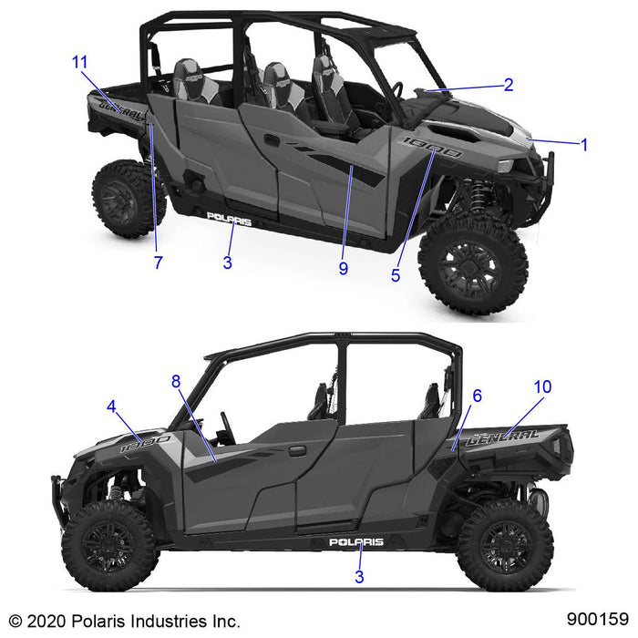 Decal-Box,Side,Lh by Polaris