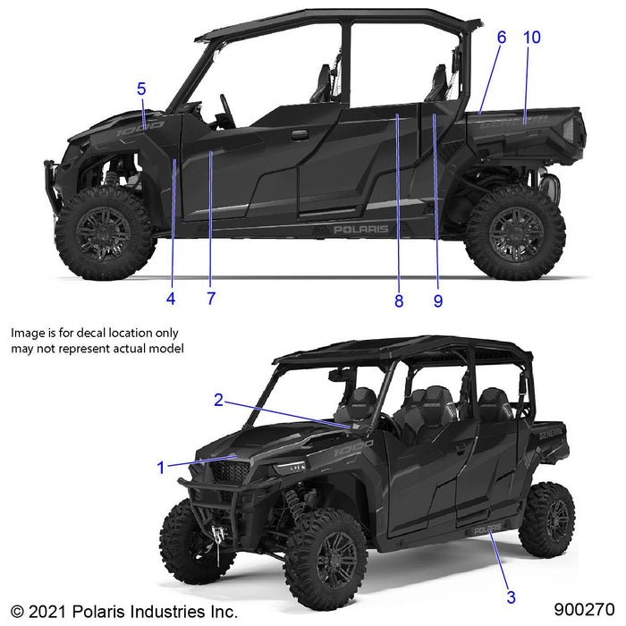 Decal-Box,Side,Lh by Polaris