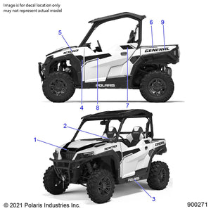 Decal-Box,Side,Lh by Polaris 7194256 OEM Hardware P7194256 Off Road Express