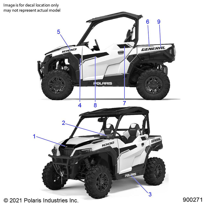 Decal-Box,Side,Lh by Polaris