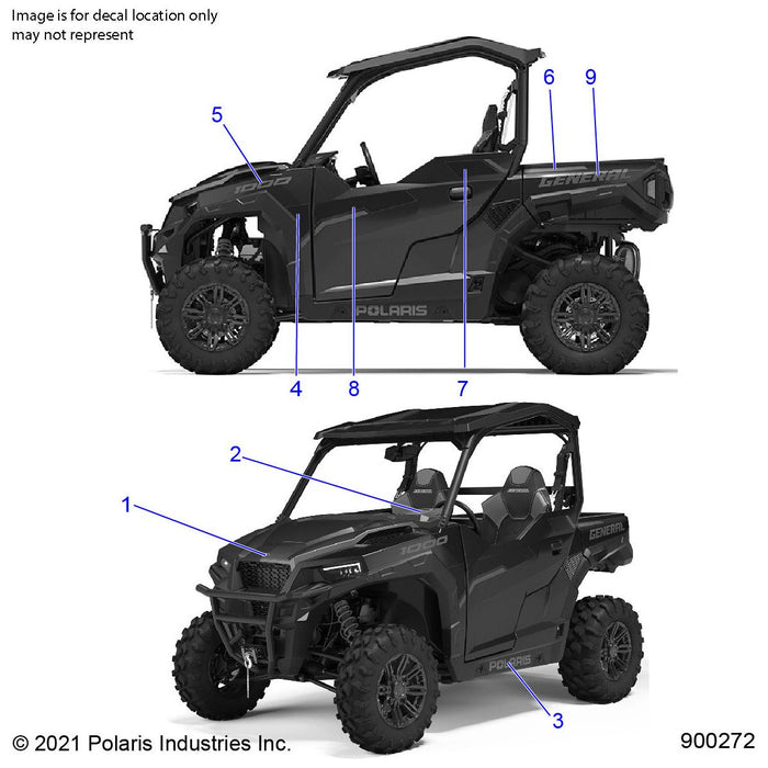 Decal-Box,Side,Lh by Polaris