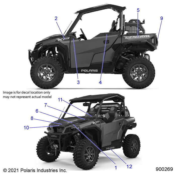 Decal-Box,Side,Lh by Polaris