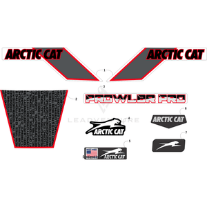 Decal, Box - Side - Rear - Left By Arctic Cat 7411-497 OEM Hardware 7411-497 Off Road Express