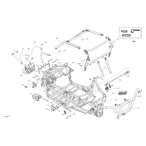 Decal "Can-Am" by Can-Am 704904566 OEM Hardware 704904566 Off Road Express Peach St