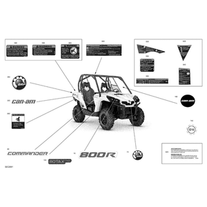 Decal "Can-Am" by Can-Am 704906611 OEM Hardware 704906611 Off Road Express Peach St