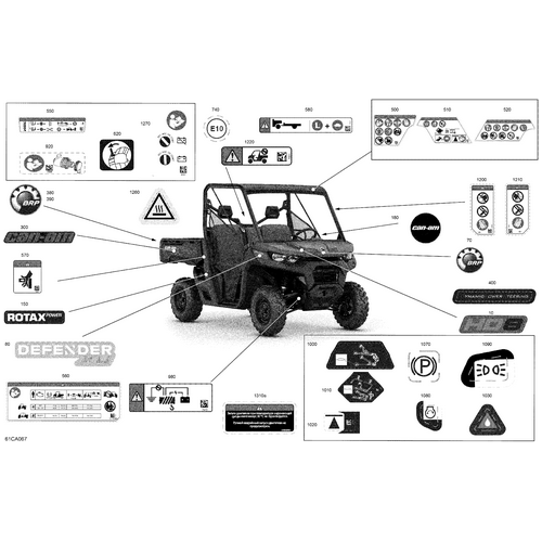 Decal "Can-Am" by Can-Am