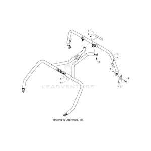 Decal,Canopy-Center (Trl/Sport Se) By Arctic Cat 6411-065 OEM Hardware 6411-065 Off Road Express