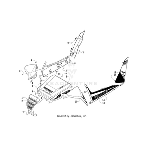 Decal,Crest-Vr By Arctic Cat 3411-347 OEM Hardware 3411-347 Off Road Express