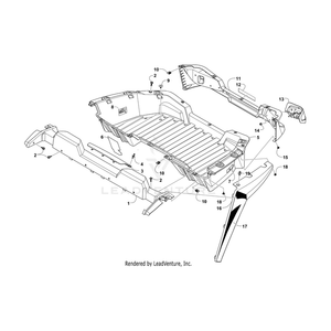 Decal,Fender-Rr-Rh (Tag) By Arctic Cat 4411-098 OEM Hardware 4411-098 Off Road Express