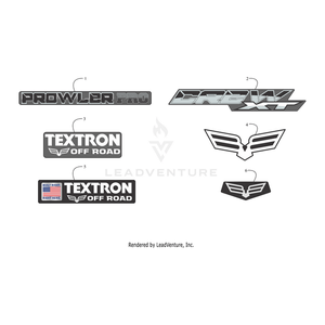 Decal, Forward - Side By Arctic Cat 6411-892 OEM Hardware 6411-892 Off Road Express