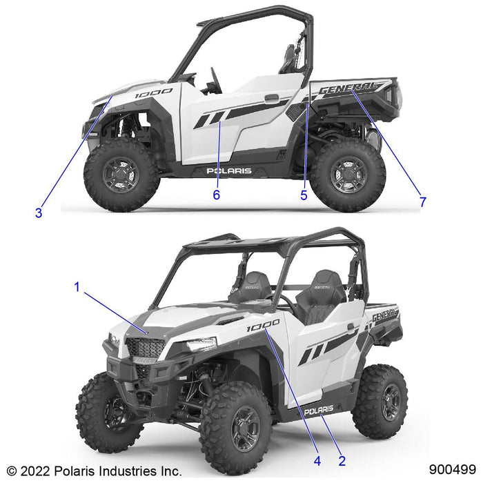 Decal-Fr.Fndr,Side,1000,Lh by Polaris