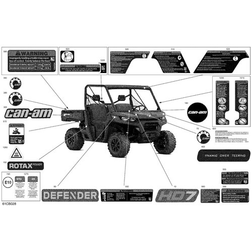 Decal HD7 by Can-Am