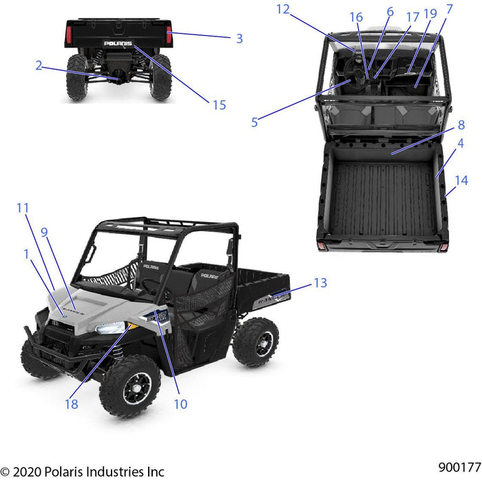 Decal-Hood Side,570,Lh by Polaris