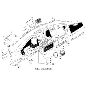 Decal, Passenger By Arctic Cat 5411-442 OEM Hardware 5411-442 Off Road Express