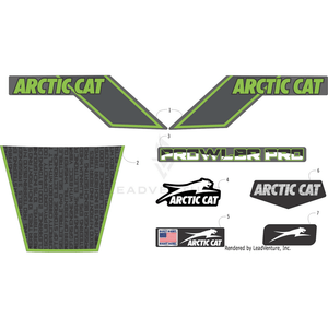 Decal, Prowler Pro By Arctic Cat 7411-491 OEM Hardware 7411-491 Off Road Express