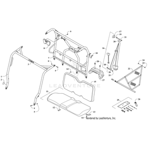 Decal,&Quot;Arctic Cat&Quot;-Wht By Arctic Cat 0411-501 OEM Hardware 0411-501 Off Road Express