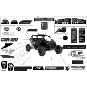 Decal "Rotax Power" by Can-Am 704908467 OEM Hardware 704908467 Off Road Express Peach St