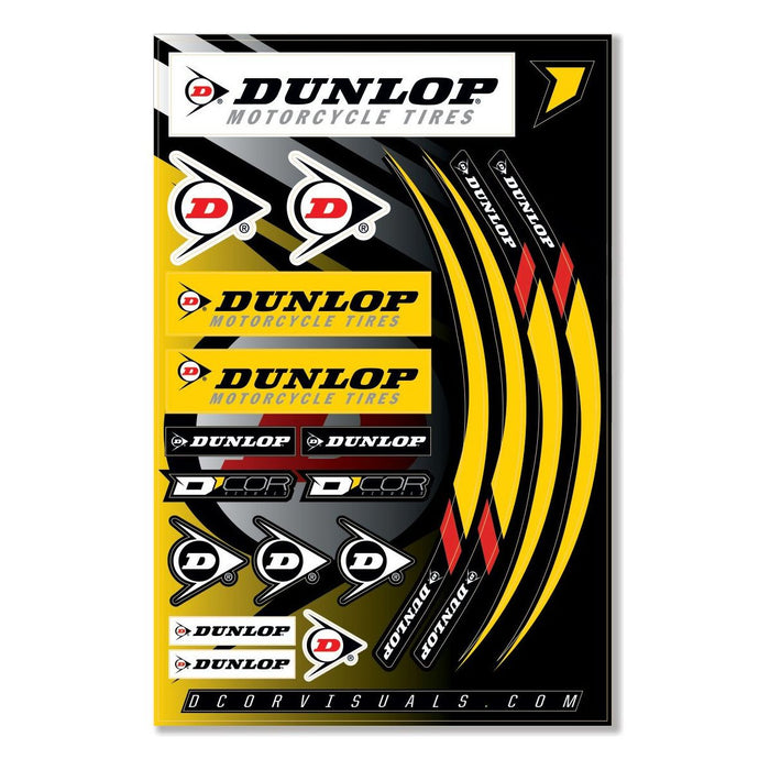 Decal Sheet 12 Mil Dunlop Decal Sheet 12 Mil Dunlop By D'Cor