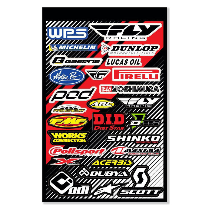 Decal Sheet Wps 4 Mil By D'Cor