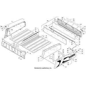 Decal, Side Panel - Left By Arctic Cat 4411-721 OEM Hardware 4411-721 Off Road Express