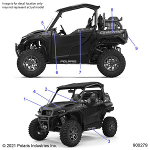 Decal-Tailgate,Limited Edition by Polaris 7194320 OEM Hardware P7194320 Off Road Express