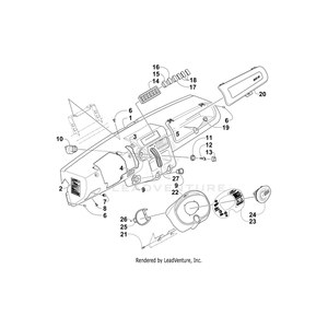 Decal, Warning - Dash By Arctic Cat 3411-633 OEM Hardware 3411-633 Off Road Express