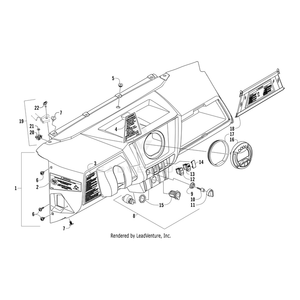 Decal,Warning-Dash Rh (1 Pass) By Arctic Cat 3411-892 OEM Hardware 3411-892 Off Road Express