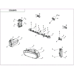 Deco Part Dashboard by CF Moto 5BWV-160310-5000 OEM Hardware 5BWV-160310-5000 Northstar Polaris