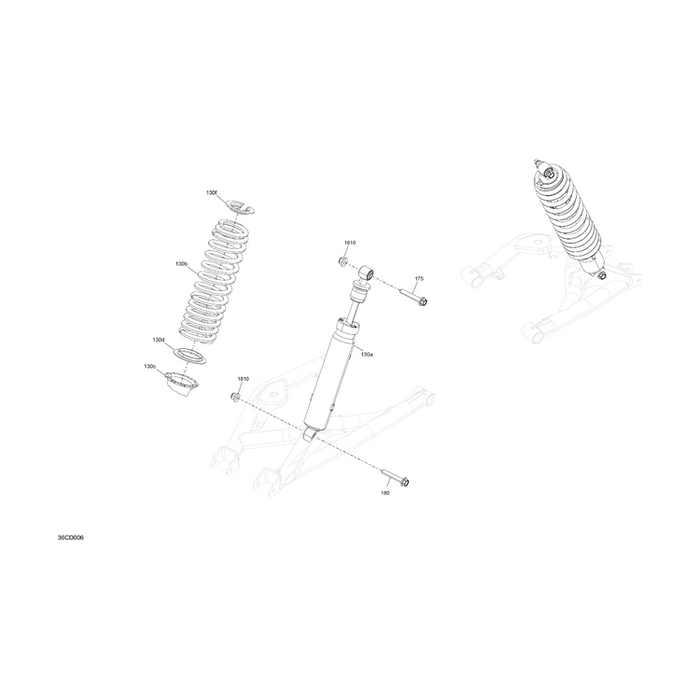 Deep Black, Compression Spring by Can-Am